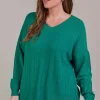 Palmer Relaxed Knit - Teal