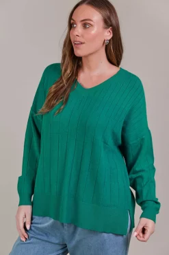 Palmer Relaxed Knit - Teal
