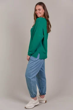 Palmer Relaxed Knit - Teal