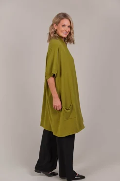 Palmer Vest Cardigan - Chartreuse