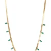 Palmier Necklace - Emerald