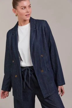 Pepi Denim Blazer - Oxford