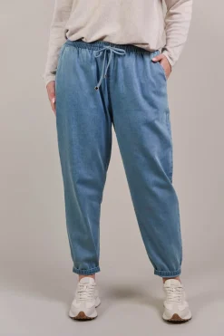 Pepi Relaxed Denim Pant - Denim