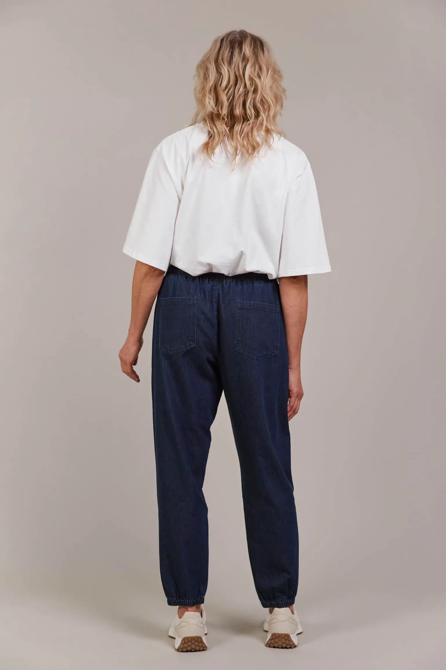 Pepi Relaxed Denim Pant - Oxford