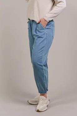 Pepi Relaxed Denim Pant - Denim
