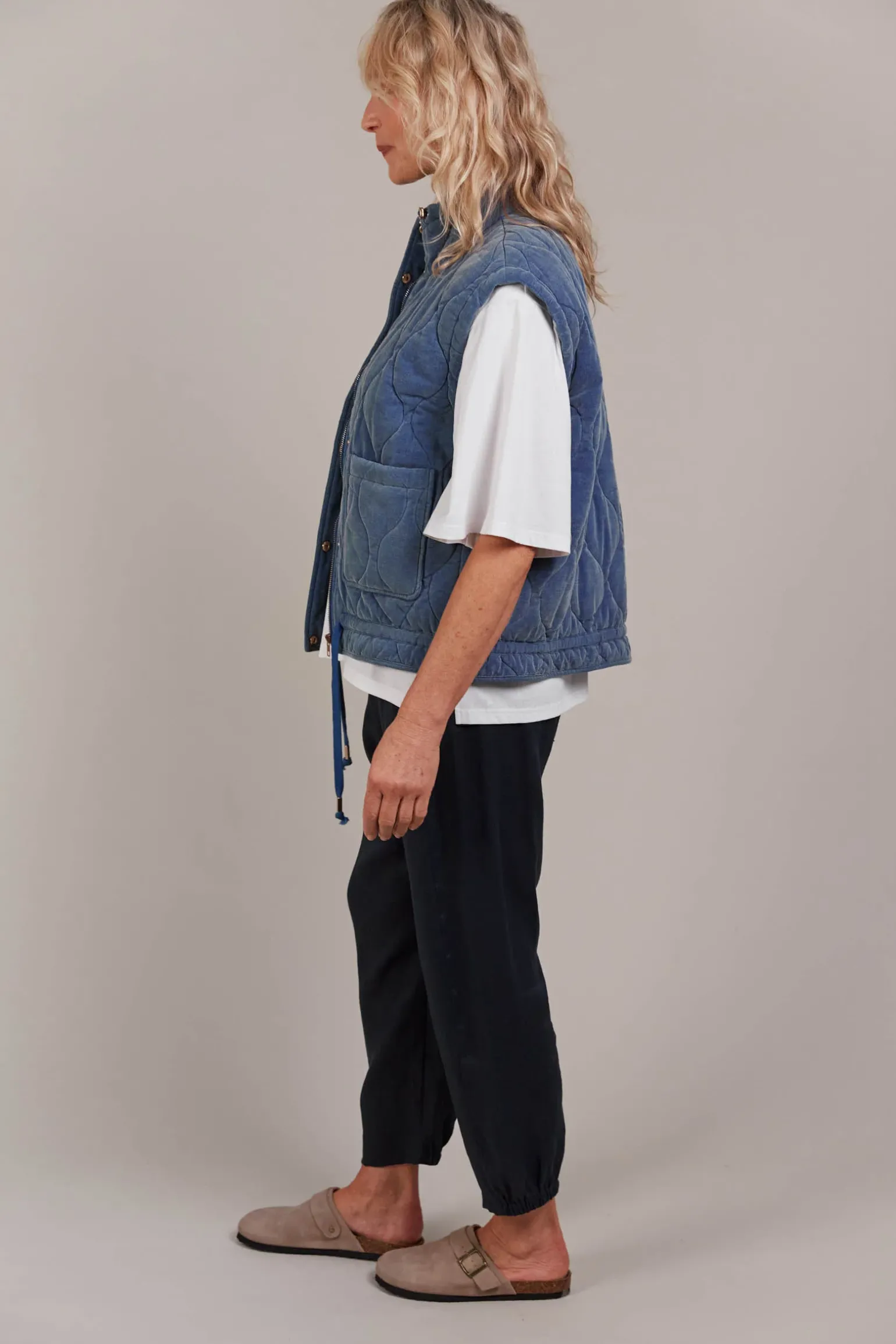 Pepi Vest - Denim