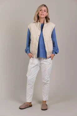 Pepi Vest - Ecru