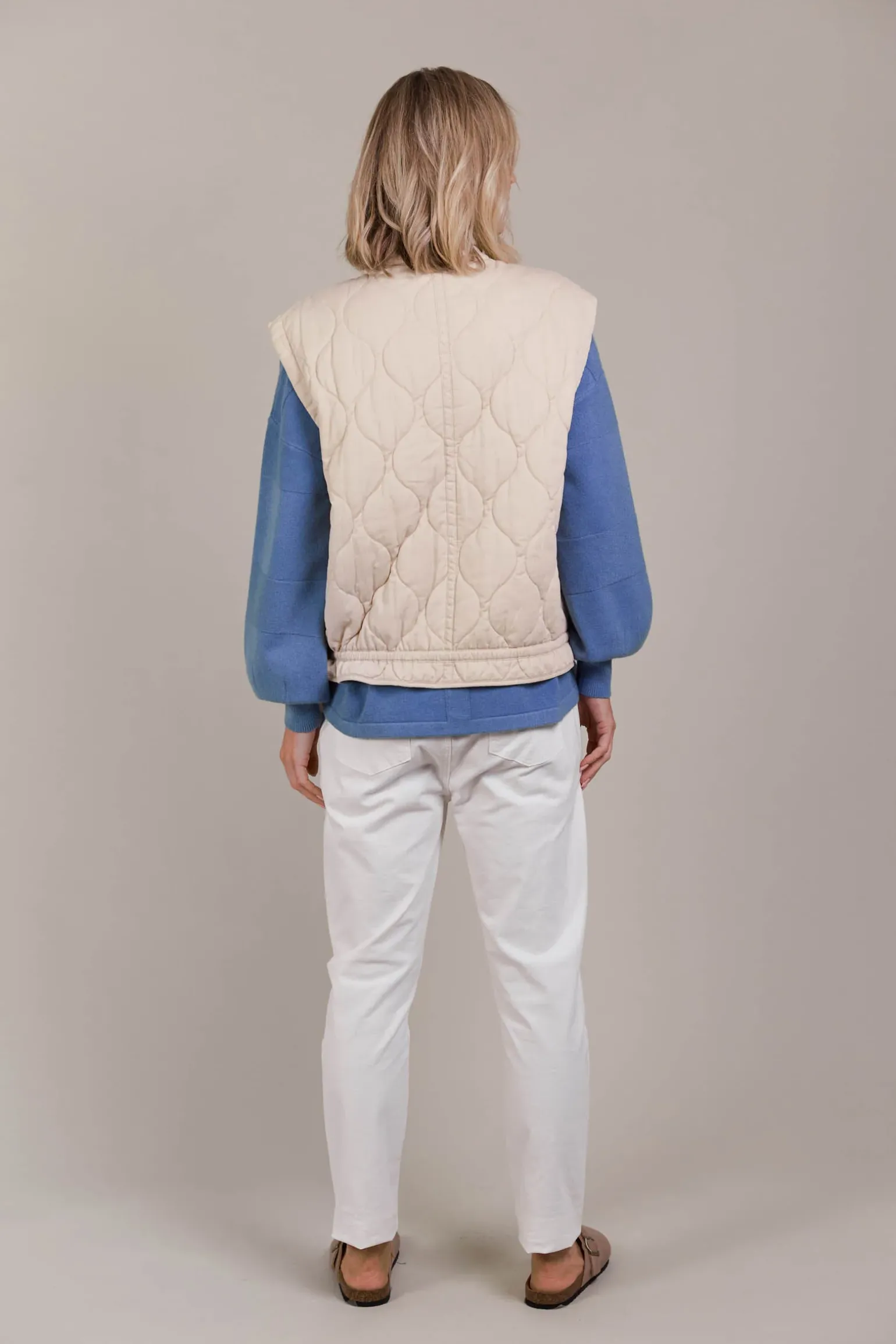 Pepi Vest - Ecru