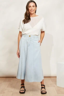Playa Midi Skirt - Capri
