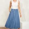 Playa Midi Skirt - Denim