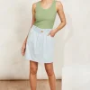 Playa Mini Skirt - Capri
