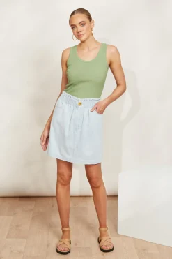 Playa Mini Skirt - Capri