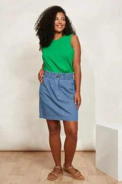 Playa Mini Skirt - Denim