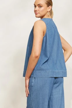 Playa Tank - Denim