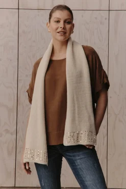 Santani Scarf - Ecru