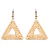 Seraphic Earring - Natural Triangle