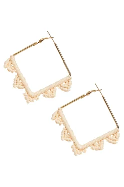 Seraphic Earring - Natural Square
