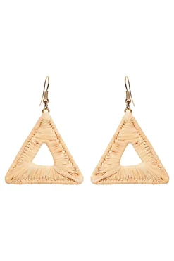 Seraphic Earring - Natural Triangle