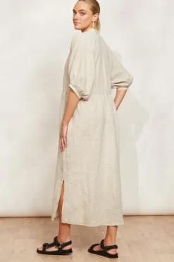Seraphic Tie Dress - Dune