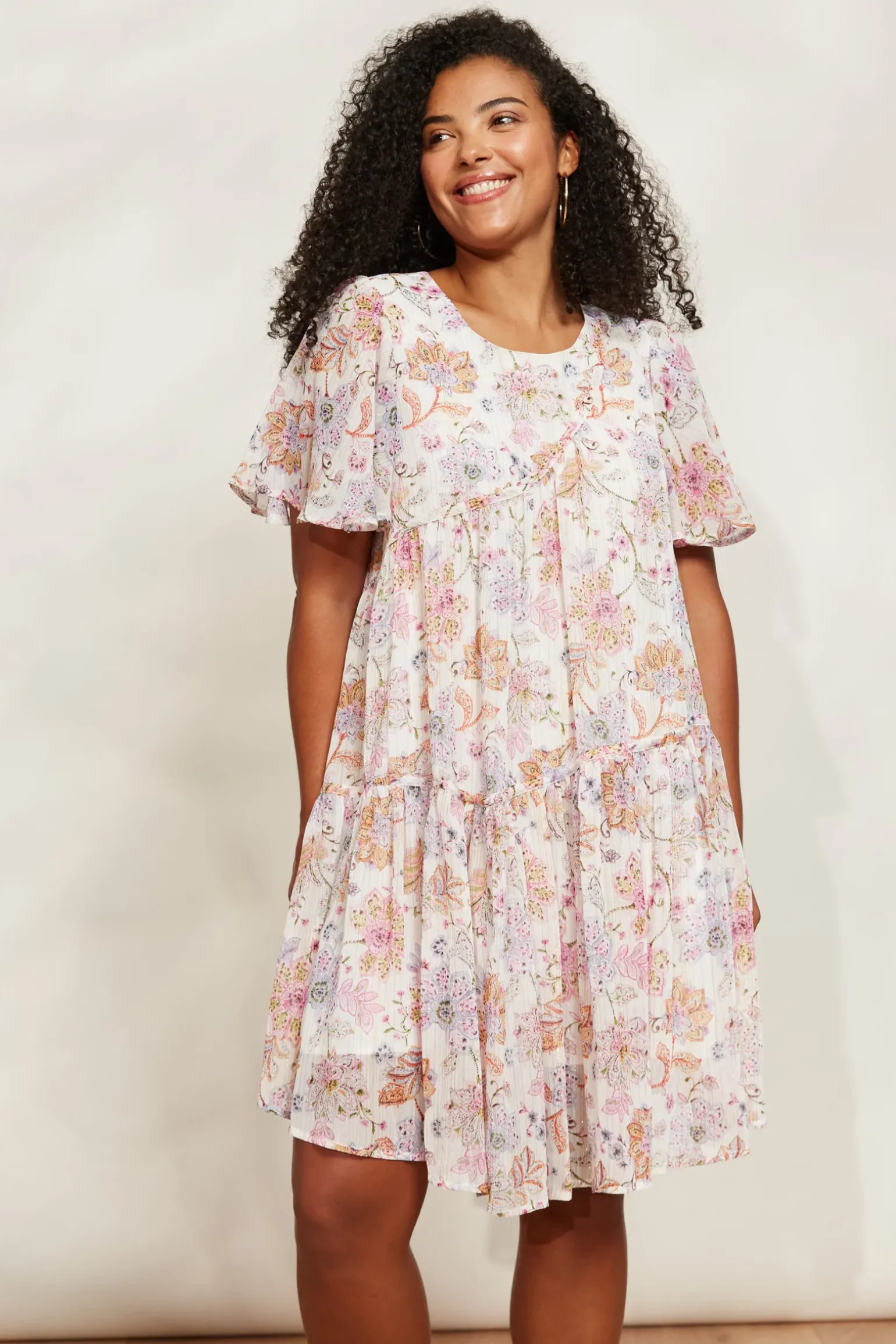 Sereno Midi Dress - Paisley