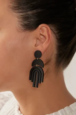 Shoal Earring - Sable