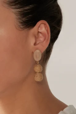 Sojourn Earring - Dune