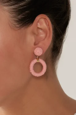 Sojourn Round Earring - Cameo