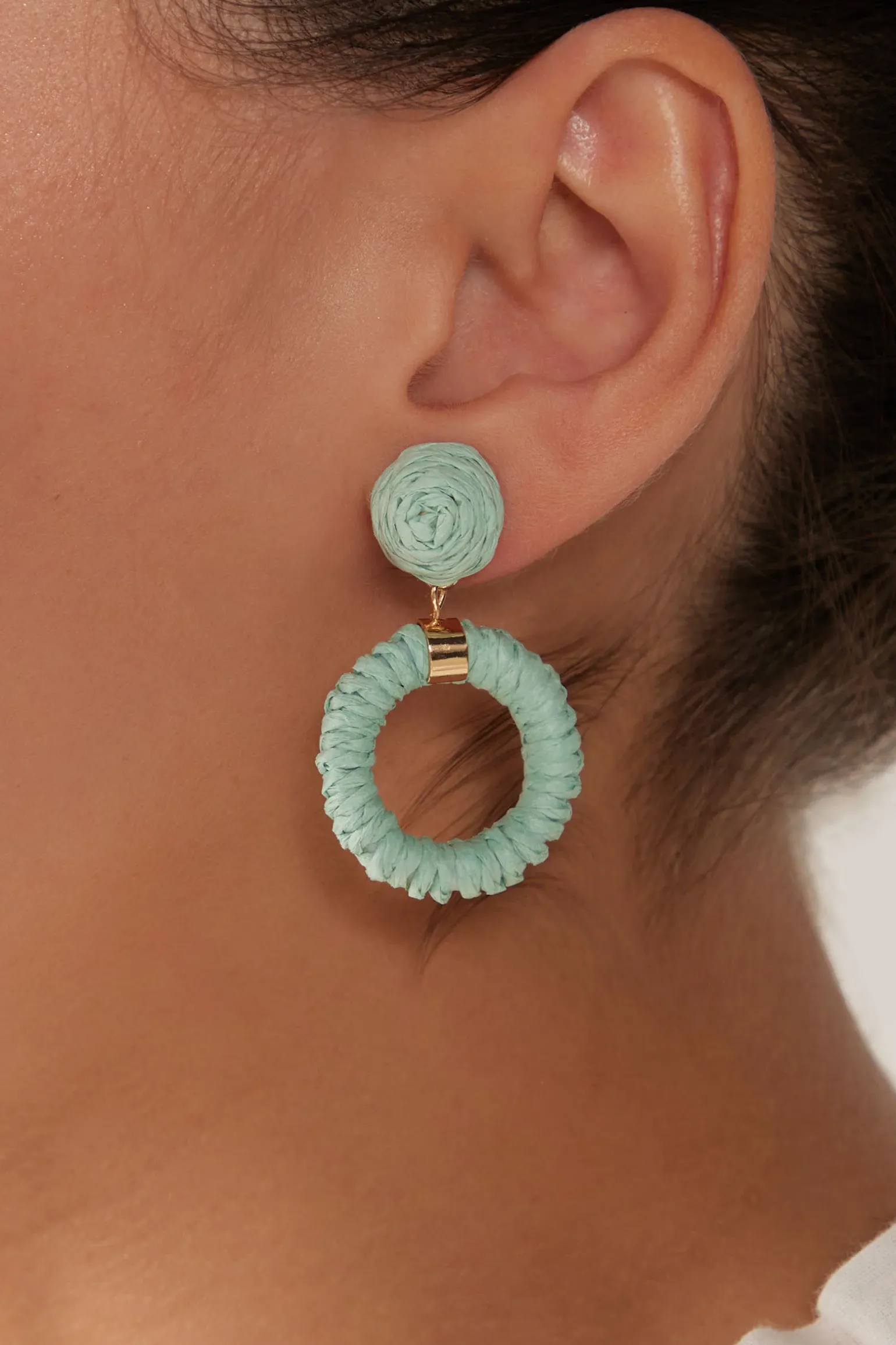 Sojourn Round Earring - Coast