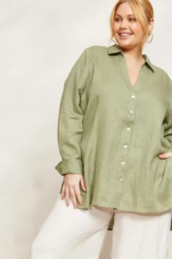 Sojourn Shirt - Aloe