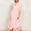 Sojourn Stripe Dress - Cameo