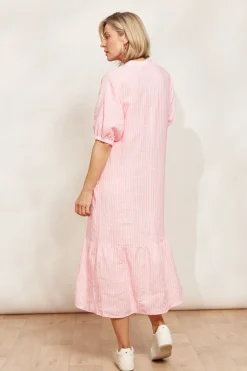 Sojourn Stripe Dress - Cameo