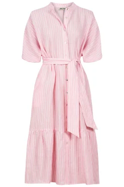 Sojourn Stripe Dress - Cameo
