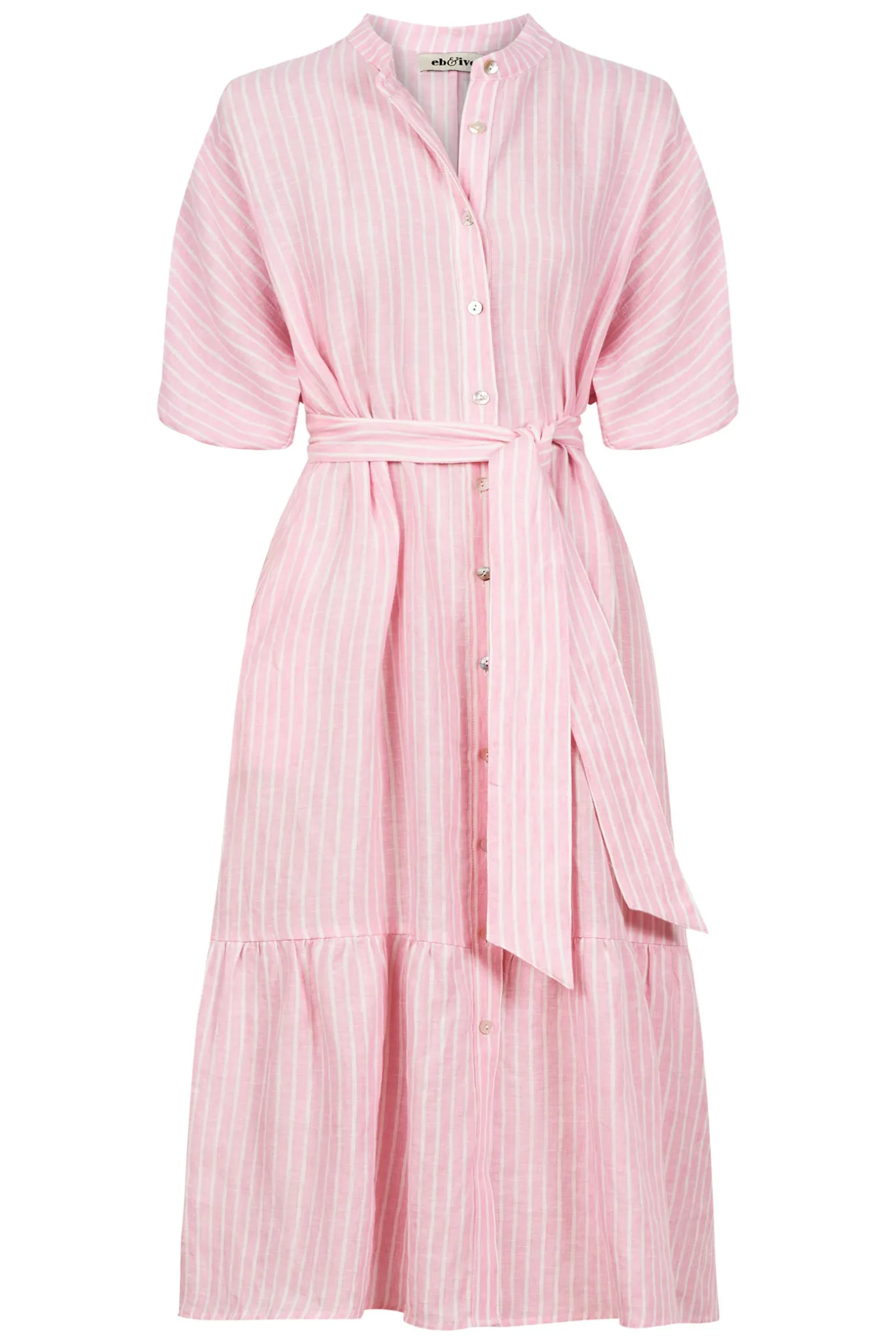 Sojourn Stripe Dress - Cameo