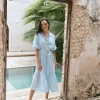 Sojourn Stripe Dress - Coast
