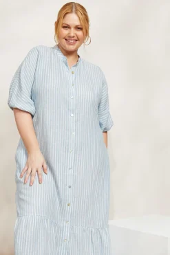 Sojourn Stripe Dress - Coast