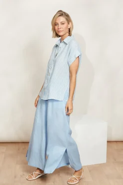 Sojourn Stripe Shirt - Coast