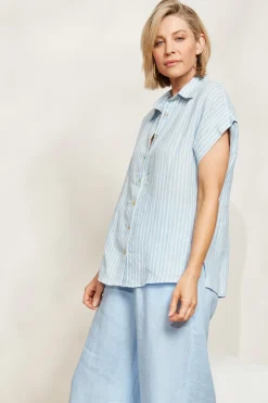 Sojourn Stripe Shirt - Coast
