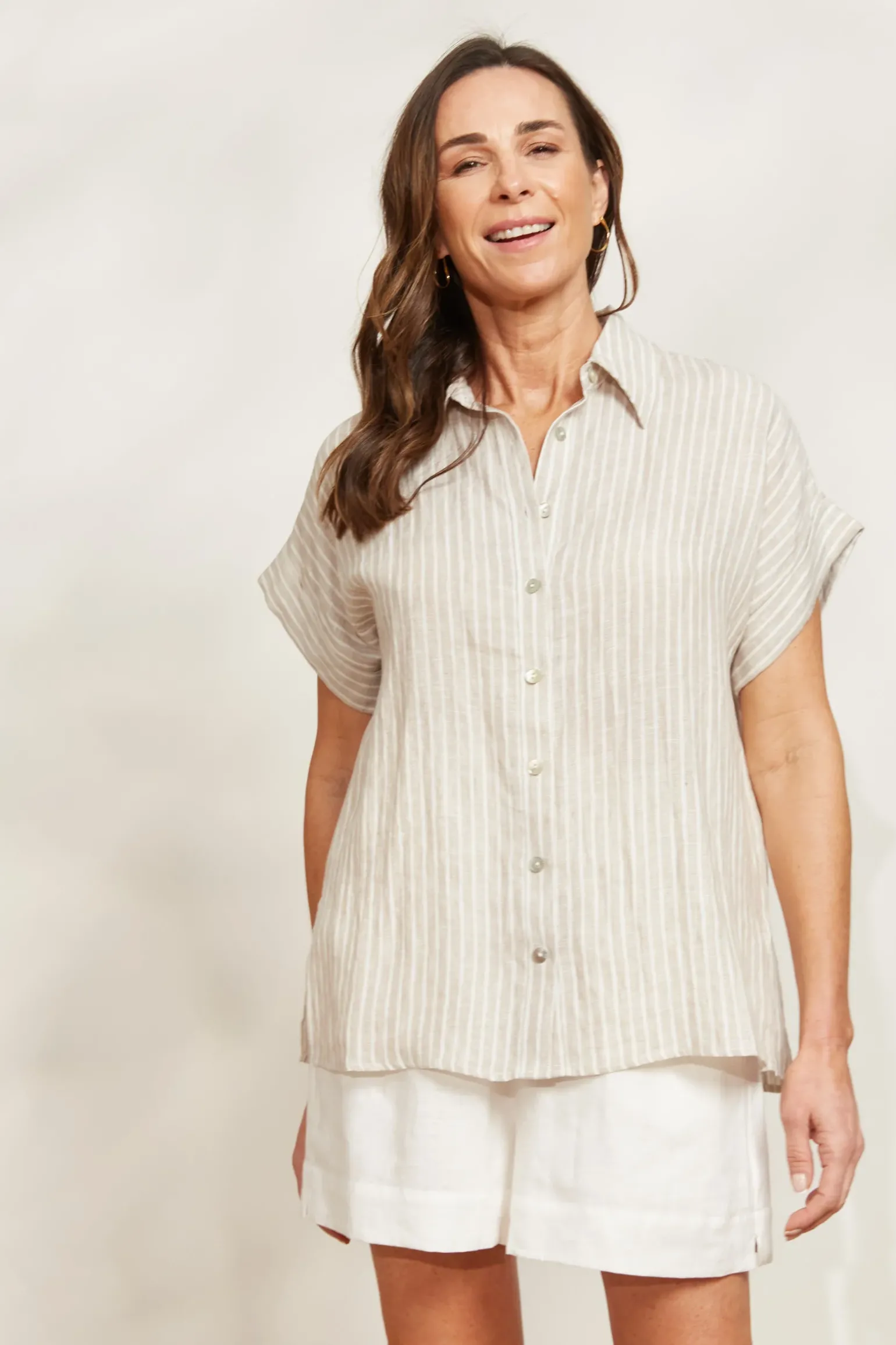 Sojourn Stripe Shirt - Dune