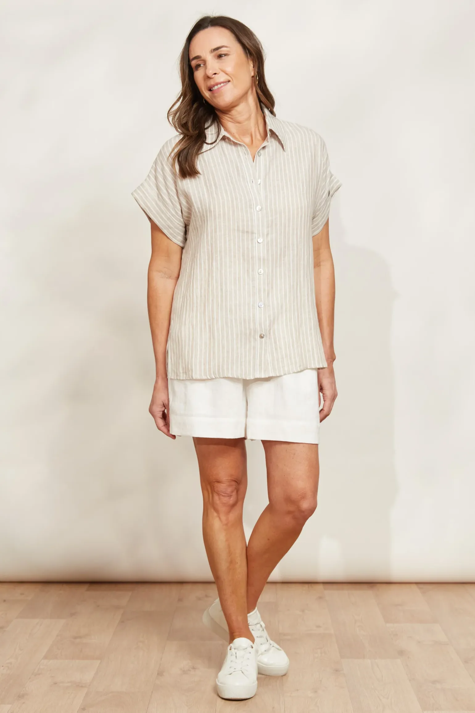 Sojourn Stripe Shirt - Dune