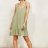 Sojourn Tank Dress - Aloe