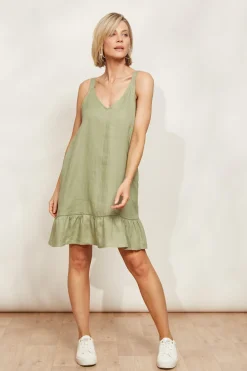 Sojourn Tank Dress - Aloe