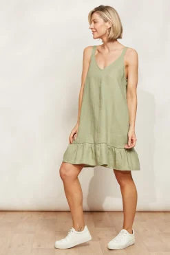 Sojourn Tank Dress - Aloe