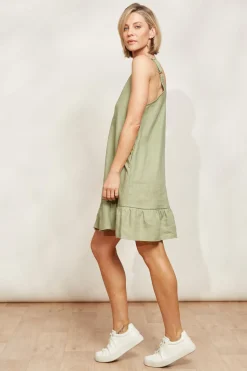 Sojourn Tank Dress - Aloe