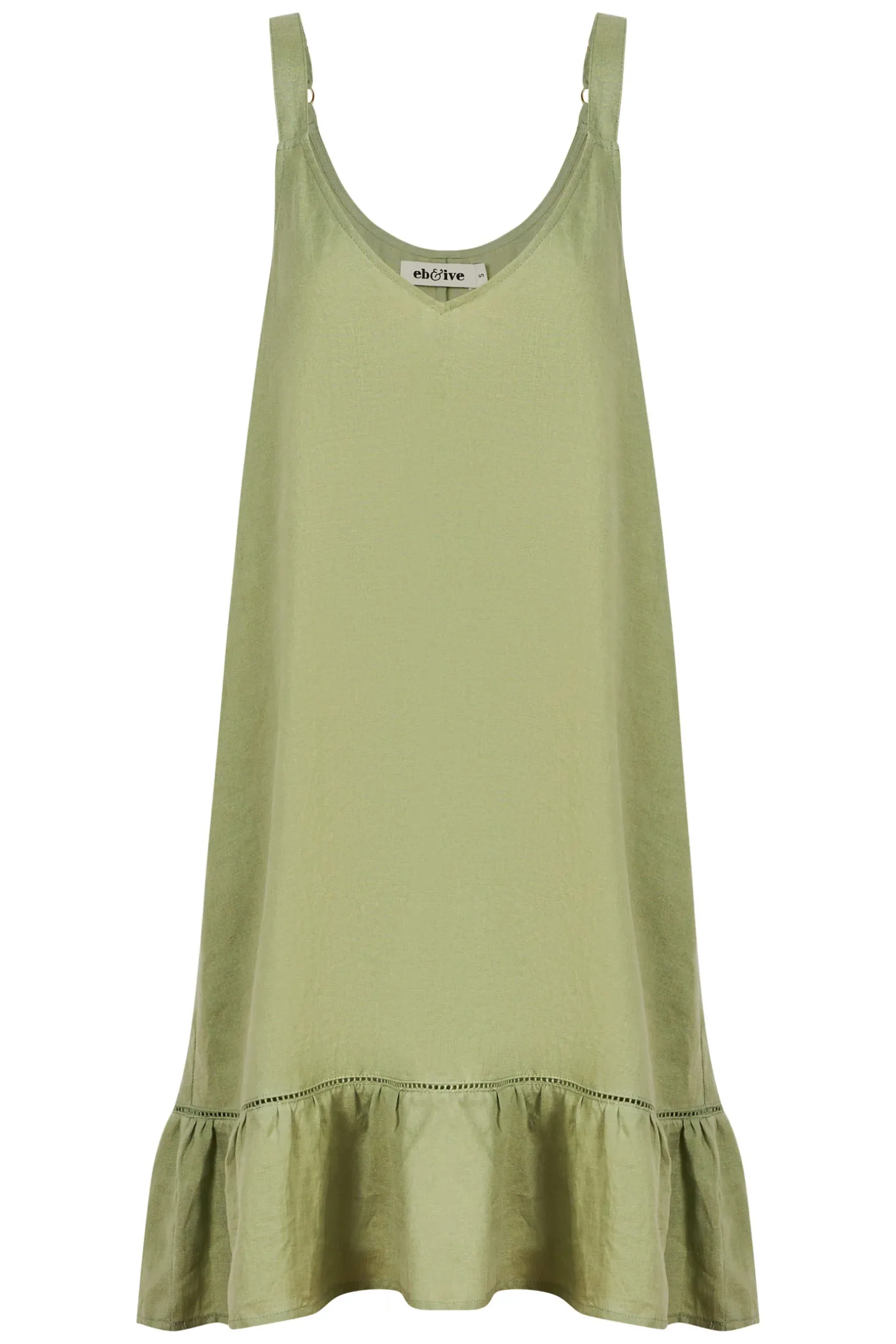 Sojourn Tank Dress - Aloe