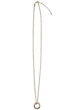 Solace Necklace - Gold Ring