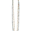 Solace Necklace - Gold/Grey