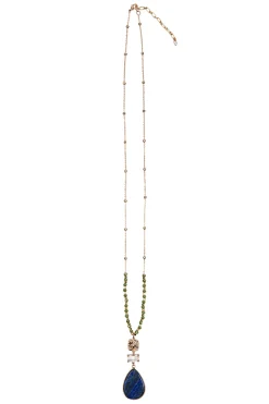 Solace Necklace - Sapphire