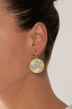 Solstice Lemon Earring - Disc