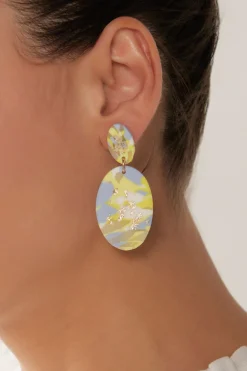 Solstice Lemon Earring - Drop