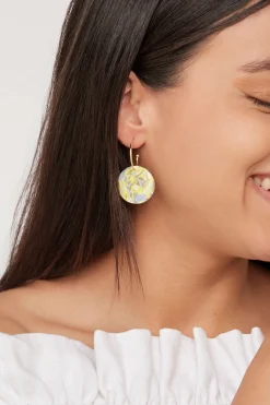 Solstice Lemon Earring - Disc